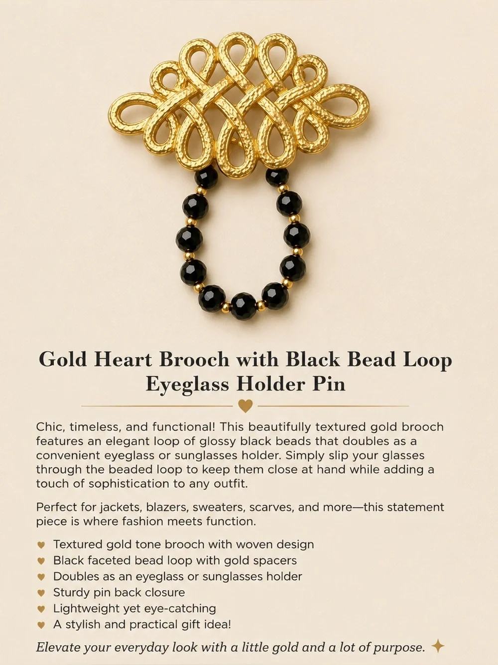 N/A elegant gold